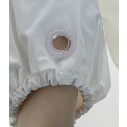 TRUSCO 팔 커버 포함 PVC 얇은 장갑 TPGAC-L 1 쌍