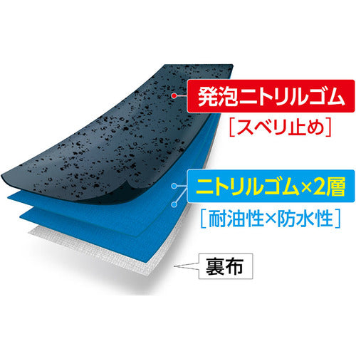 SHOWA No. 378Plus Nitrobe W+ M size NO378PLUS-M 1 pair