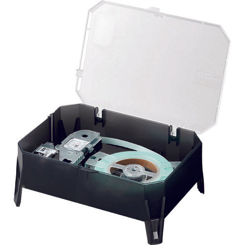 KING JIM [Genuine] "Tepra" PRO Tape 12mm EX Long Tape Cartridge Set White Label/Black Text Length 45m SS12K-EX 1 pc