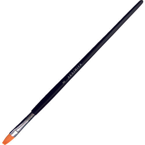 Akashiya Art Sable Flat Brush No. 8 GAF#8S 1 piece