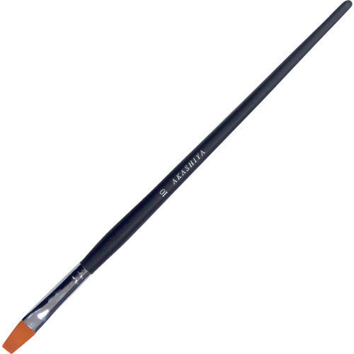 Akashiya Art Sable Flat Brush No. 10 GAF#10S 1 piece