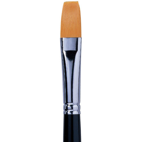 Akashiya Art Sable Flat Brush No. 18 GAF#18S 1 piece