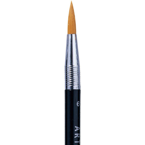 あかしや　アートセーブルショート　丸筆　６号　GASR#6S　1 本