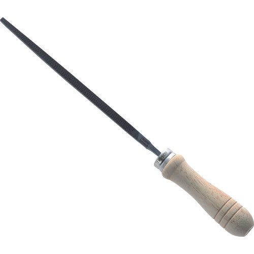 TRUSCO 철공용 야스리 나무무늬 부착 뿔 중목 날 길이 150 TKA15002S 1개