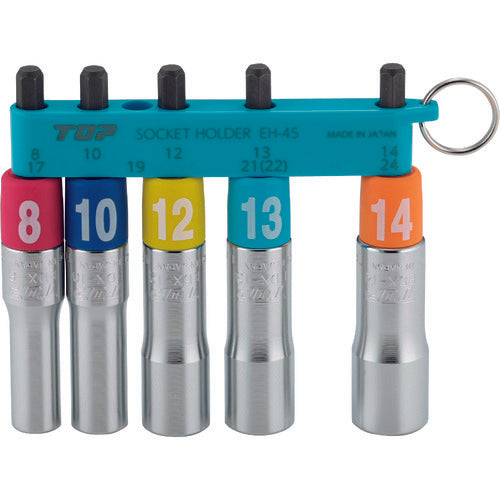 TOP Alpha Socket Set for Electric Drill EDX-814HS 1 S