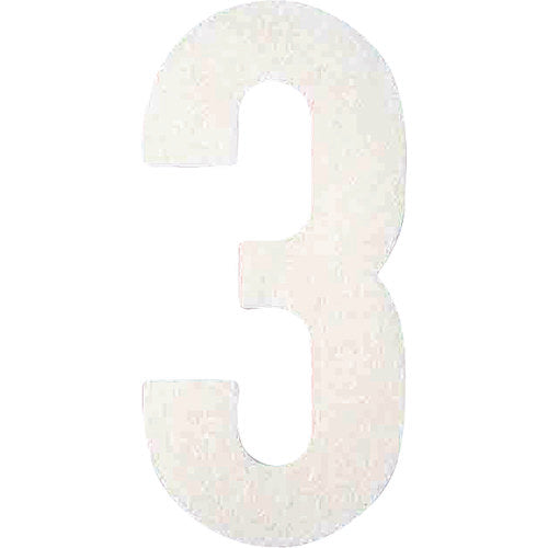 Atom Paint Floor Sign Small Number 3 00001-03703 1 piece
