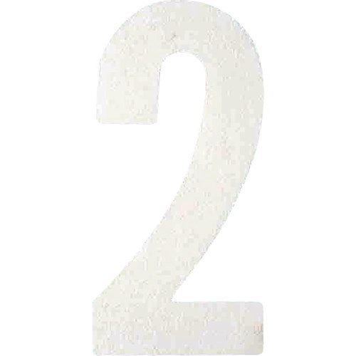 Atom Paint Floor Sign Large Number 2 00001-03603 1 sheet