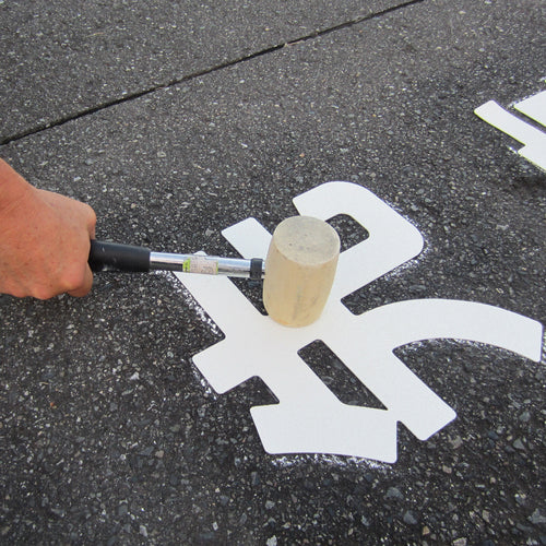 Atom Paint Floor Sign, Contractor Only, 00001-03690, 1 sheet