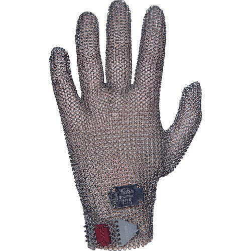 EUROFLEX Puncture-proof Cut-resistant Chain Gloves All Metal 1 Piece XL 25.0mm EM54D 1 Piece