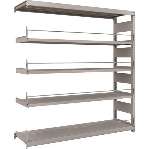 TRUSCO Disaster Preparedness Rack Steel Rack M2 Type W1760 x D450 x H1800 5 Tiers Connected M2-DS6645B 1 Unit
