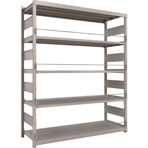 TRUSCO Disaster Preparedness Rack Steel Rack M2 Type W1760 x D600 x H2100 5 Tiers Single Unit M2-DS7665 1 Unit