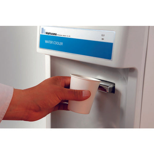 Nishiyama Kogyo Water Cooler, Direct Water Supply Type, Tabletop Type, Cold Water Only, WMS-30P3, 1 Unit