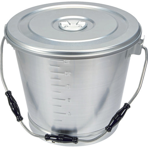 ＴＲＵＳＣＯ　アルミ丸型一重食缶　３０５ΦＸ２７０　１４Ｌ　ARCA-14　1 個