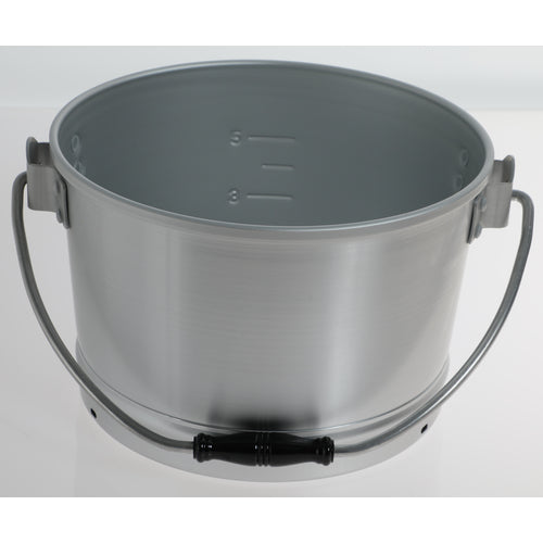 ＴＲＵＳＣＯ　アルミ丸型一重食缶　２８５ΦＸ１９５　８Ｌ　ARCA-8　1 個