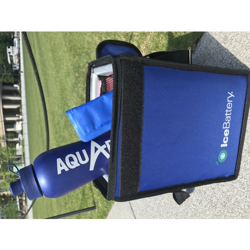 まつうら　保冷バッグ　１０℃水分補給　ＩｃｅＢａｔｔｅｒｙ（アイスバッテリー）クールバッグ　縦型　保冷剤１枚付き　154716　1 個