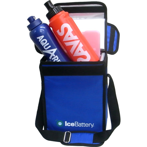 まつうら　保冷バッグ　１０℃水分補給　ＩｃｅＢａｔｔｅｒｙ（アイスバッテリー）クールバッグ　縦型　保冷剤１枚付き　154716　1 個