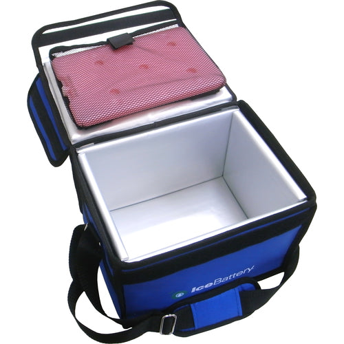 まつうら　保冷バッグ　１０℃水分栄養補給　ＩｃｅＢａｔｔｅｒｙ（アイスバッテリー）クールバッグ　横型　保冷剤１枚付き　154718　1 個