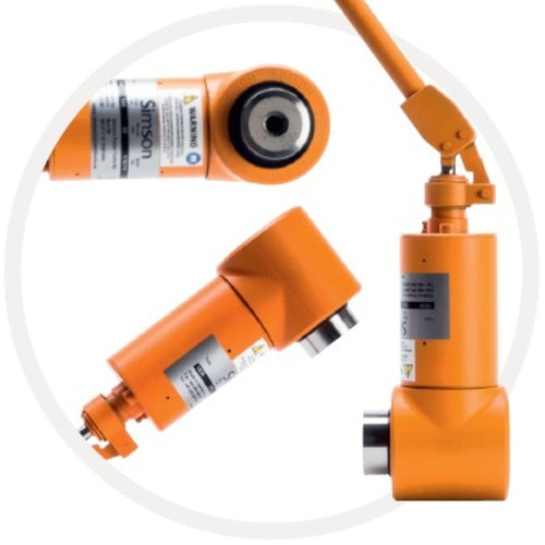 Simson compact jack, stroke 50mm, maximum capacity 15.5t, 1550, 1 unit