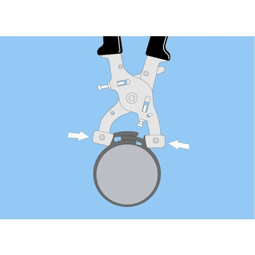 HCL Snap Hose Clip HerbieClip 16.9-19.1 HC-G-PA66-BK 1 bag