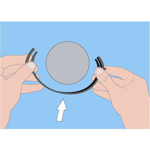 HCL 스냅 호스 클립 HerbieClip 28.8-32.2 HC-N-PA66-BK 1 가방