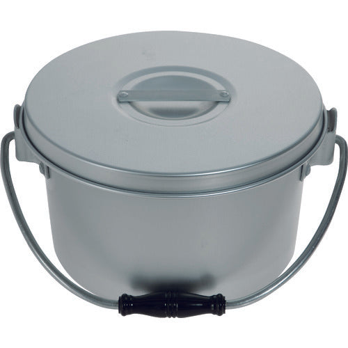 ＴＲＵＳＣＯ　アルミ取手付容器　サイズ（呼称）：２Ｌ　１８２Φ×１１７　ARCKJ-182　1 個