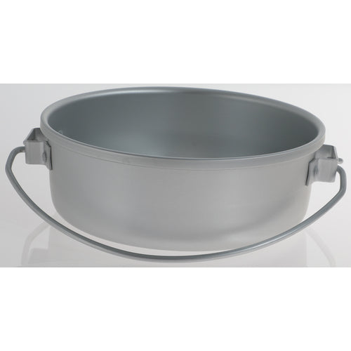 ＴＲＵＳＣＯ　アルミ取手付容器　サイズ（呼称）：小　２２０Φ×８０　ARCKJ-220A　1 個