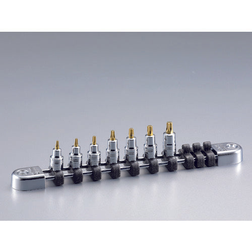 nepros 6.3 stubby torx bit set (7 pieces) NTQ4T07SS 1 S