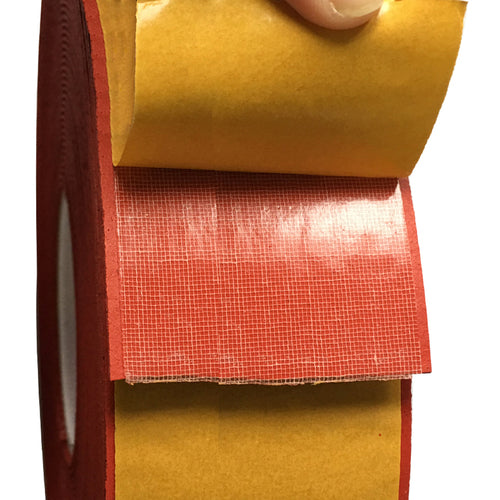 SAFERUN High Durability Reflective Line Tape 100 x 2mm 20m Red 12376 1 Roll