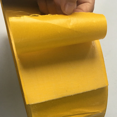 SAFERUN High Durability Reflective Line Tape 100 x 2mm 20m Yellow 12377 1 Roll