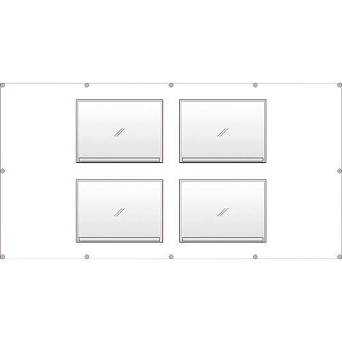 ユニット　フェンスポケットＡ３用紙４枚用　383-781　1 枚