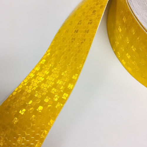 세이프란 고휘도 반사 테이프 황 폭 50mm×50m 14353 1권