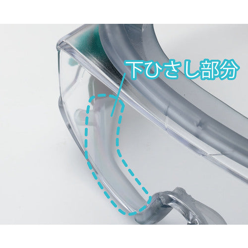 미도리 안전 일안형 보호 안경 오버글라스 VS-305F VS-305F 1개