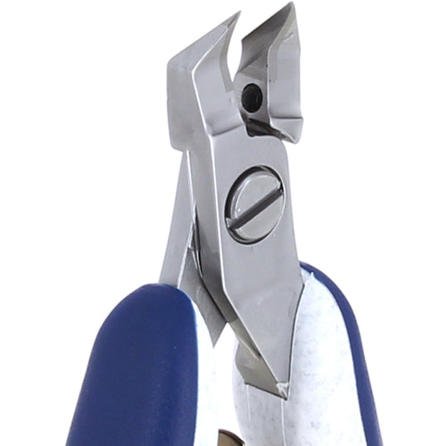 idealtek ESD precision nippers, tungsten tapered 50°, full flush blade, 121mm, ES248TX-CR-BGO-IT, 1 piece