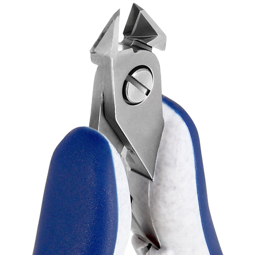 Idealtek ESD Precision Nippers, Tungsten Tapered, Large, Flush Blade, 118mm, ES351PTTX-CR-BGO-IT, 1 Piece