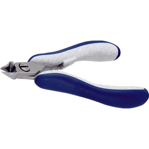 idealtek ESD precision nippers, tapered relief type, full flush blade, 120 mm, ES5542-CR-BG-IT, 1 piece