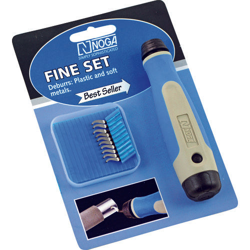 ＮＯＧＡ　バリ取り工具　ノガバー精密Ｎセット（Ｎ１５０ブレード１０本付）　NG8550　1 Ｓ