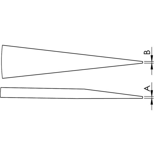 ｉｄｅａｌｔｅｋ　ＥＳＤピンセット　チップ交換タイプ　００ＣＦＲ　00CFR-SA-1-IT　1 本