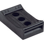 HEBOTEC Hook and Loop Band 30mm Width Base Fixing Tool Cable Diameter 20-100mm M6 Screw Fixing 10 Pieces 3011-010 1 Bag