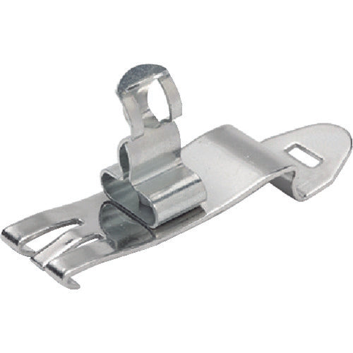 HEBOTEC EMC protection shield clamp, shield diameter 3-12mm, DIN rail 35mm, with clip, 10 pieces, 1030-011, 1 bag