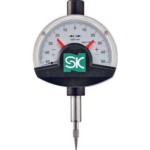 SK S-Line Dial Comparator, graduation 0.001mm, measuring range 0.1mm, KMC-1001, 1 unit