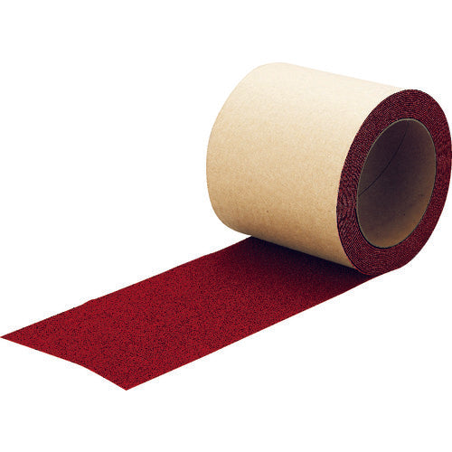 TRUSCO Non-Slip Tape for Outdoor Use 100mm x 10m Red TNS-10010R 1 Roll