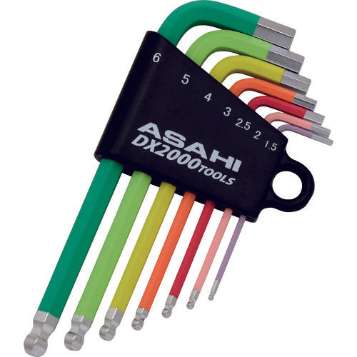 ASH Auroline Ball Point Hexagonal Wrench Set 7 Pieces AZUS710 1 S