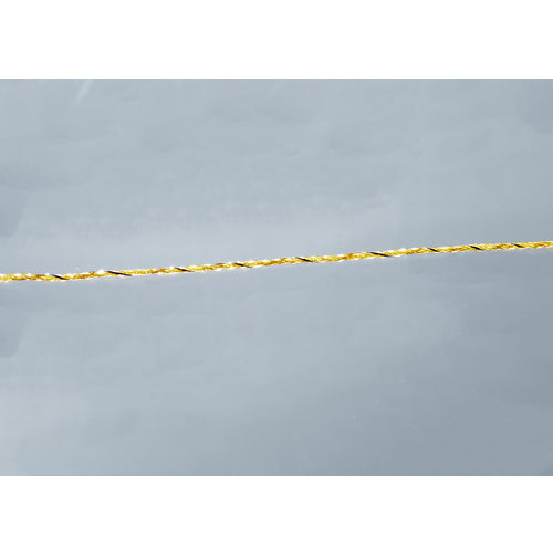 ＴＲＵＳＣＯ　防鳥用光る糸　イエロー　線径０．４４ｍｍｘ５００ｍ　BP500Y　1 巻