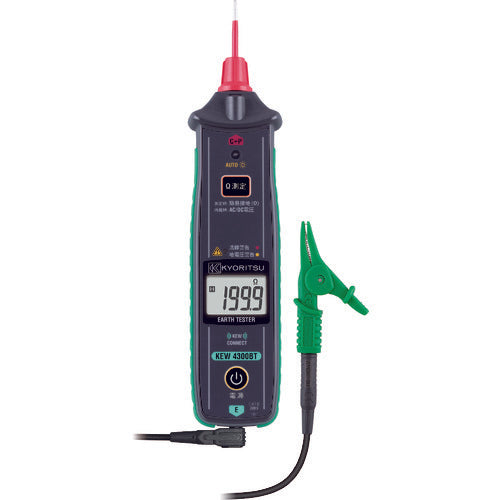KYORITSU 4300BT Simple earth resistance meter (with Bluetooth) KEW4300BT 1 unit