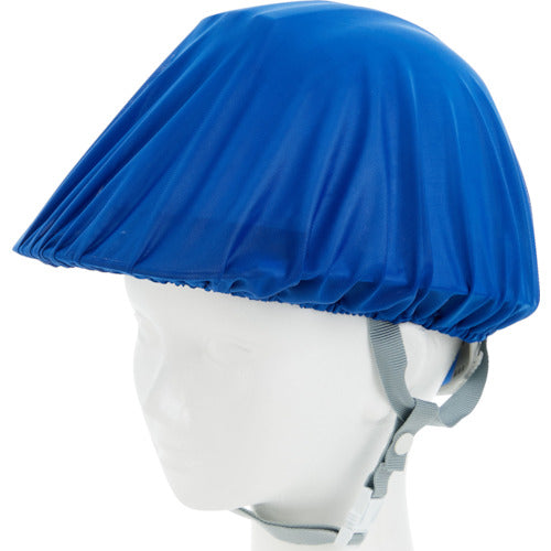TRUSCO Identification Helmet Cover Blue HMCD-B 1 pc