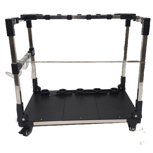 TRUSCO [Sold out and discontinued] Folding cleaning tool storage rack, small, TCTS-650, 1 unit