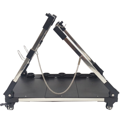 TRUSCO [Sold out and discontinued] Folding cleaning tool storage rack, large, TCTS-860, 1 unit