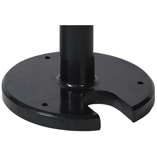 ＴＲＵＳＣＯ　やわらかＰＵポール　イエロー・ブラック　１２８ｃｍ　アンカー穴１０ｍｍ付　屋内外型タイプ　TGP-13A　1 本