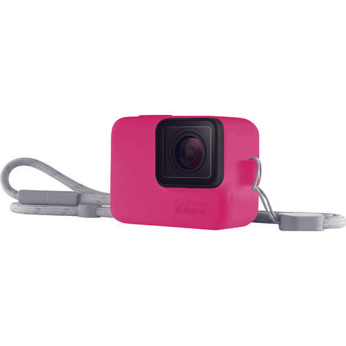 GoPro Wearable Camera Option Sleeve + Lanyard Electric Pink ACSST-011 1 piece