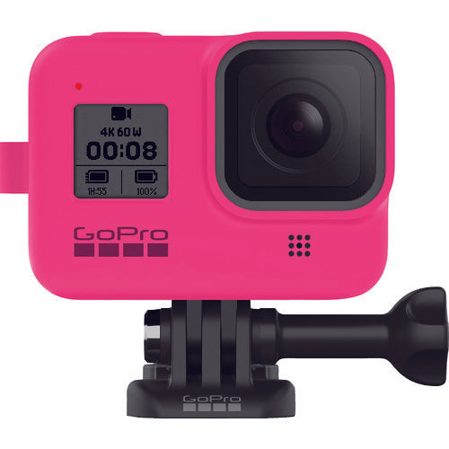 ＧｏＰｒｏ　【売切廃番】　ウェアラブルカメラ用オプション　スリーブ＋ランヤードｆｏｒＨＥＲＯ８　エレクトリックピンク　AJSST-007　1 個